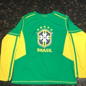 Brazil soccer tee